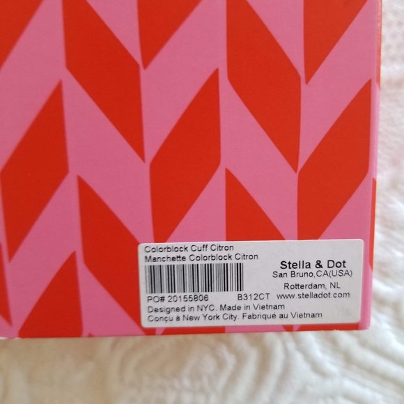 Stella & Dot Colorblock Bracelet - Picture 5 of 5